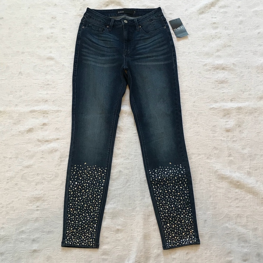 DIAMOND Skinny Stretchy Jeans Denim